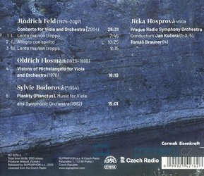Flosman, Feld & Bodorová: České violové koncerty (CD)