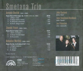 Smetanovo trio: Dvořák, Fibich & Martinů - Klavírní tria (CD)