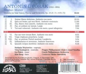 Dvořák: Stabat Mater (2 CD)