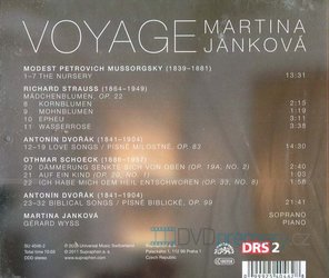 Martina Janková: Voyage, Písňový recitál - Musorgskij, Dvořák, Strauss & Schoeck (CD)