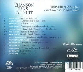 Jitka Hosprová, Kateřina Englichová: Chanson dans la nuit (Píseň noci) (CD)