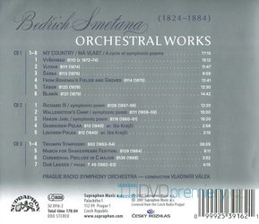 Smetana: Orchestrální dílo (3 CD)