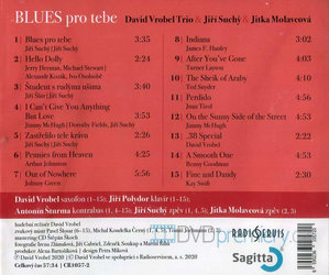 David Vrobel Trio, Jiří Suchý - Blues pro tebe (CD)