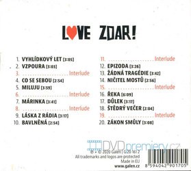 Honza Jícha s kapelou: Love zdar (CD)