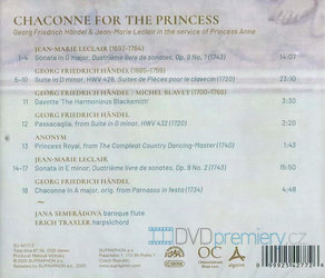 Jana Semerádová, Erich Traxler: Chaconne pro princeznu - Händel, Leclair (CD)