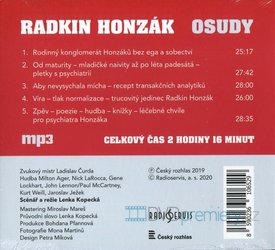 Radkin Honzák: Osudy (MP3-CD) - audiokniha