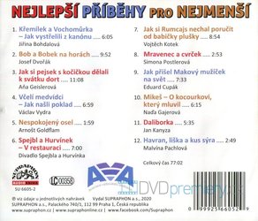 Nejlepší příběhy pro nejmenší (CD) - mluvené slovo