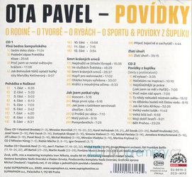 Ota Pavel: Povídky, Různí interpreti (2 MP3-CD) - audiokniha