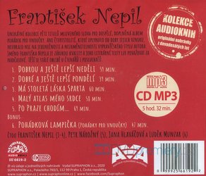 František Nepil - Kolekce audioknih (MP3-CD)