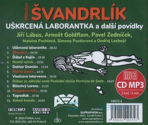 Uškrcená laborantka a další povídky (MP3-CD) - audiokniha