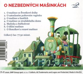 O nezbedných mašinkách (CD) - audiokniha