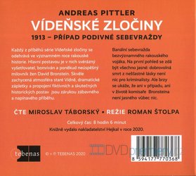 Vídeňské zločiny 1 - Případ podivné sebevraždy (1913) (MP3-CD) - audiokniha