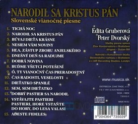 Narodil sa Kristus Pán - Slovenské vianočné piesne (CD)