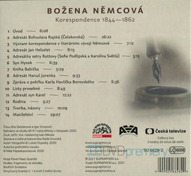 BOŽENA - Božena Němcová, korespondence 1844 - 1862 (MP3-CD) - audiokniha