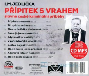Přípitek s vrahem (slavné české kriminální příběhy) (MP3-CD) - audiokniha
