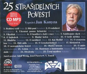 25 strašidelných pověstí (MP3-CD) - audiokniha