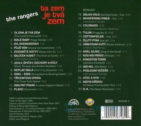 Rangers (Plavci) - 1. album, The Rangers (+ bonusy) (CD)