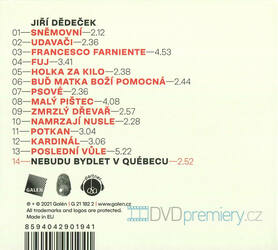 Jiří Dědeček - Nebudu bydlet v Québecu (CD)