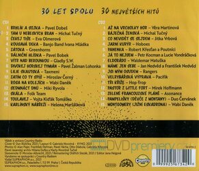 30 let spolu - 30 největších hitů Country Radia (2 CD)