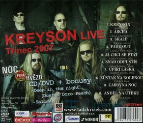 Kreyson Live 2007 (CD + DVD)