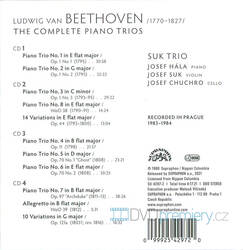 Beethoven - Kompletní klavírní tria (4 CD)