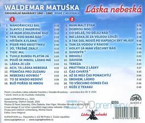 Waldemar Matuška - Láska nebeská, Písně z muzikálu, Originální nahrávky (1961-1980) (2 CD)