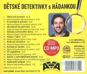 Dětské detektivky s hádankou (MP3-CD) - audiokniha