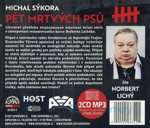 Pět mrtvých psů (2 MP3-CD) - audiokniha