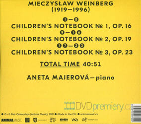 Weinberg - Children's Notebooks, Aneta Majerová (CD)