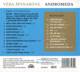 Věra Špinarová - Andromeda (CD)