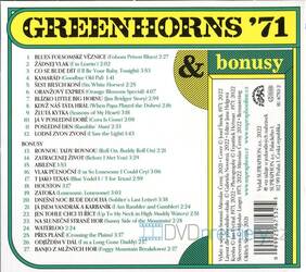Greenhorns (Zelenáči) - Greenhorns 71 & bonusy (CD)
