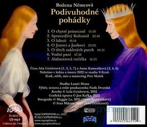 Božena Němcová - Podivuhodné pohádky (MP3-CD) - audiokniha