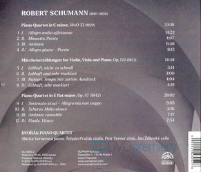 Dvořákovo klavírní kvarteto - Schumann - Klavírní kvartety, Pohádková vyprávění (CD)