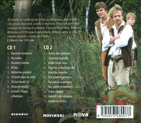 Tři bratři (2 CD + MP3-CD) - audiokniha + hudba a písně z filmu