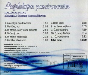 Monika a Ondrej Kandráčovci - Anjelským Pozdravením (CD)