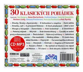 30 klasických pohádek (Různí interpreti) (MP3-CD)