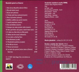 Cimbálová muzika Danaj, Martin Kubíček, Spinek ze Vnorov - Kostelní písně ze Znorov (CD)