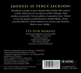 Percy Jackson - Zloděj blesku (MP3-CD) - audiokniha