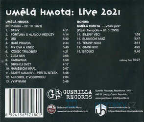 Umělá hmota - Live 2021 (CD)