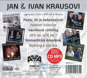 Jan Kraus, Ivan Kraus - Pozor, žít je nebezpečné! / komplet 6 audioknih (MP3-CD) - audiokniha