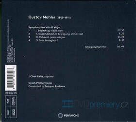 Česká filharmonie, Chen Reiss, Semjon Byčkov - Mahler: Symphony No. 4 (CD)