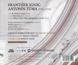 Czech Ensemble Baroque, Roman Válek - Tůma - Te Deum (CD)