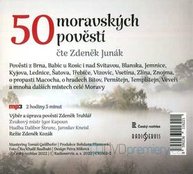 50 moravských pověstí (MP3-CD) - audiokniha