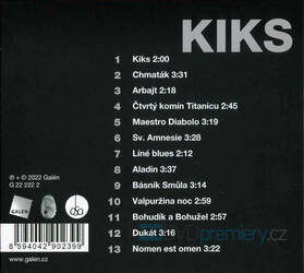 Vlastimil Třešňák, Temporary Quintet - Kiks (CD)