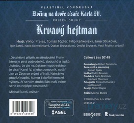 Krvavý hejtman - Zločiny na dvoře císaře Karla IV. (CD) - rozhlasová dramatizace