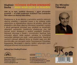 Průvodce světem dinosaurů aneb Nová cesta do pravěku (Socha), Miroslav Táborský (MP3-CD) - audioknih