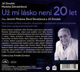 Už mi lásko není 20 let (Zmožek, Zahradníková), Jaromír Meduna (MP3-CD) - audiokniha