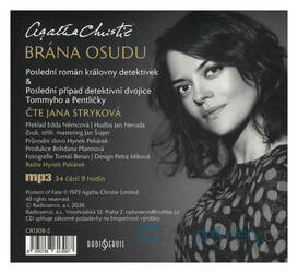 Brána osudu (Agatha Christie-Jana Stryková) (MP3-CD)