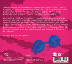 Neviditelný (H. G. Wells-Otakar Brousek ml.) (MP3-CD)