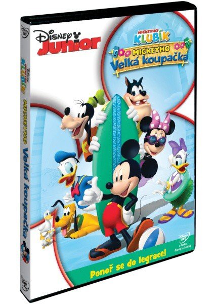 Levně Disney Junior: Mickeyho klubík - Mickeyho velká koupačka (DVD)